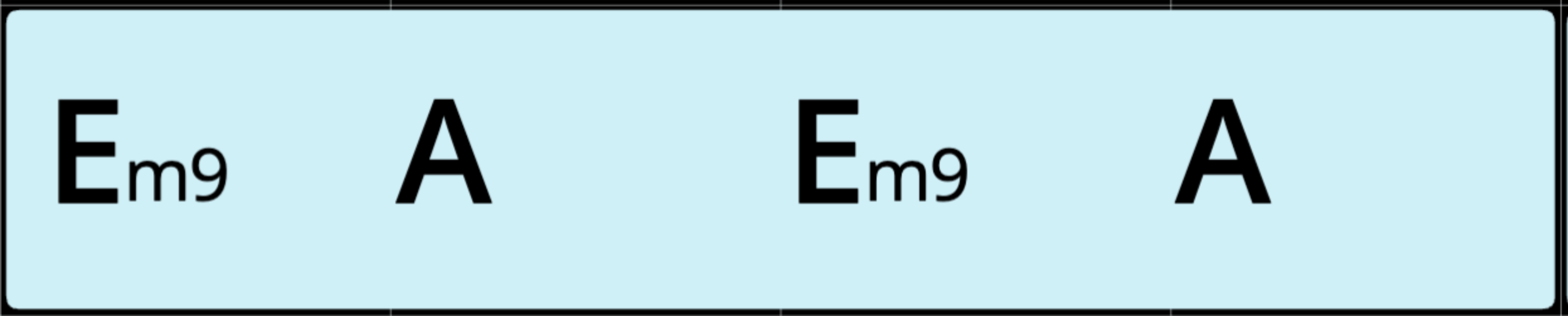 Many Chords In One Block Many Chords In One Block