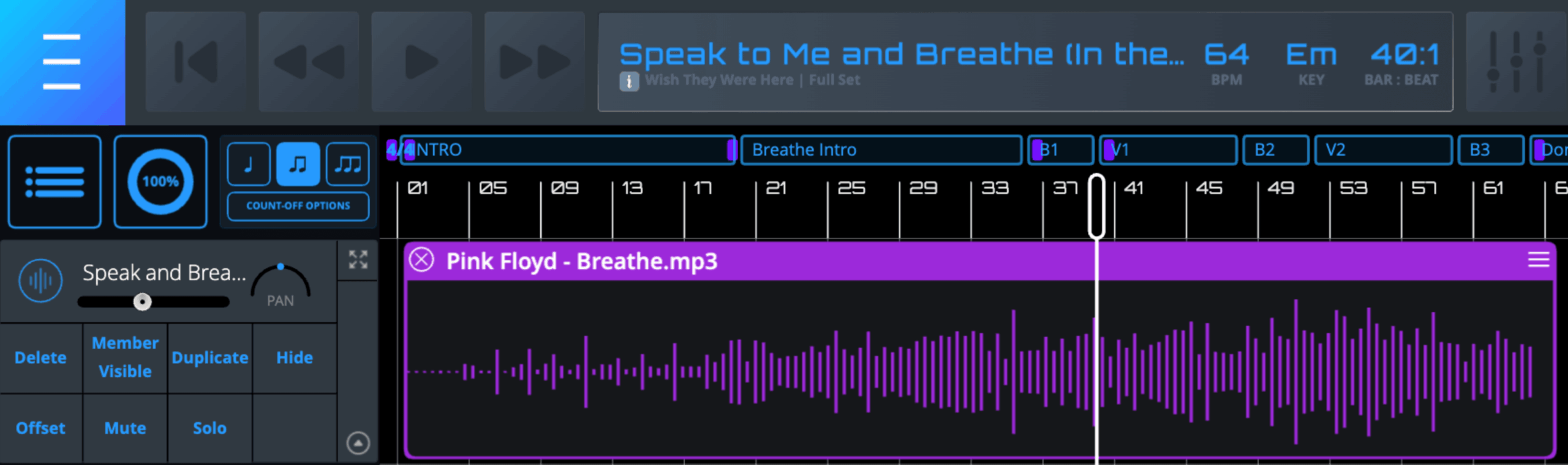 Good Example of Audio File Good Example of Audio File