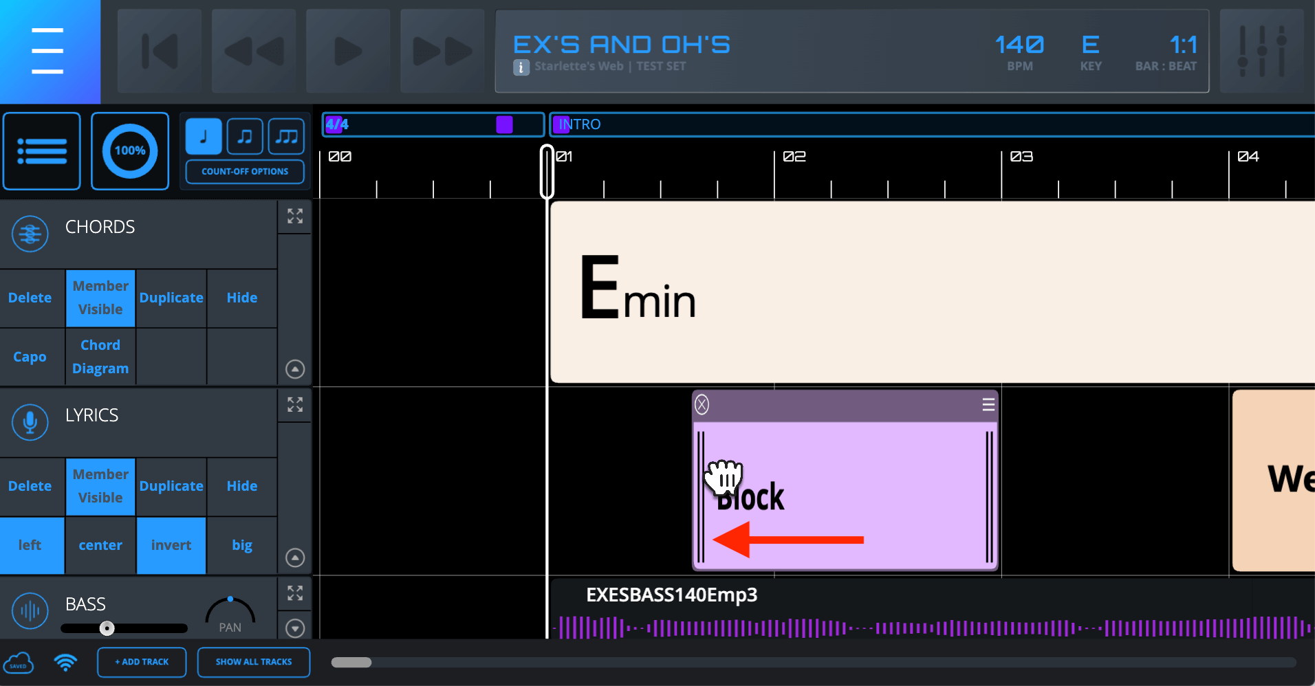 Block Trimming - In Process Block Trimming - In Process