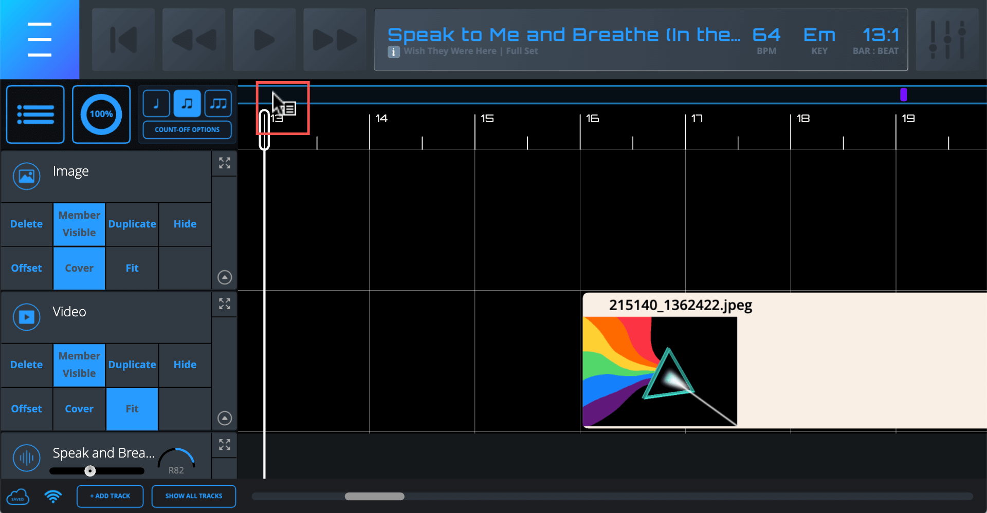 Accessing the Timeline Editor Accessing the Timeline Editor
