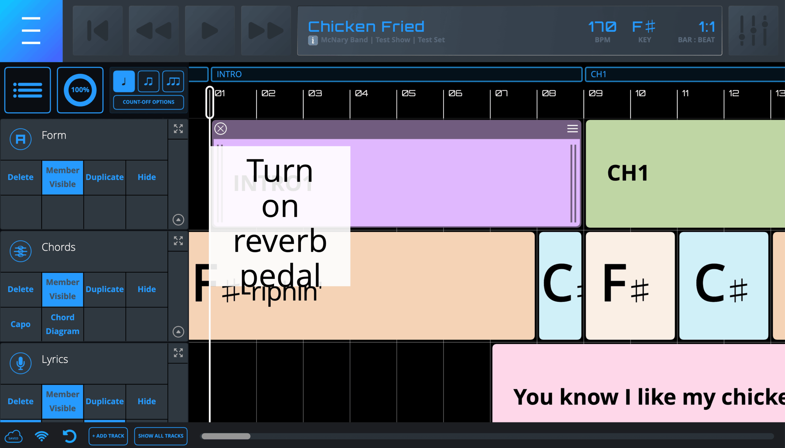 Private Notes in Main Interface Private Notes in Main Interface