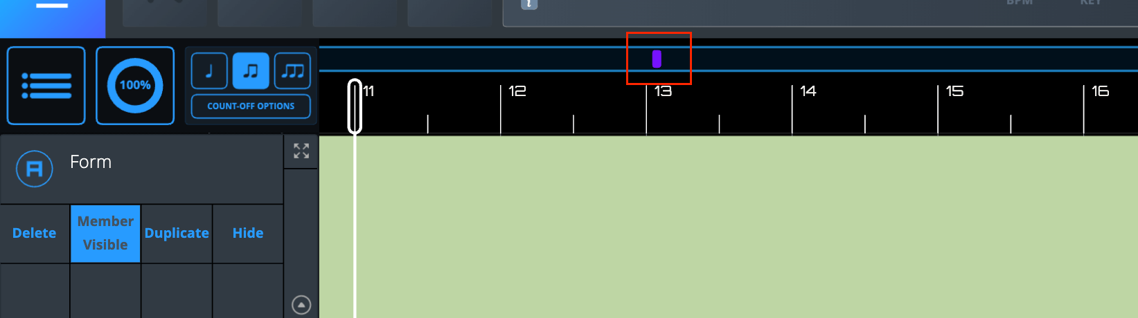 Timeline-Command-Indicator Timeline Command Indicator