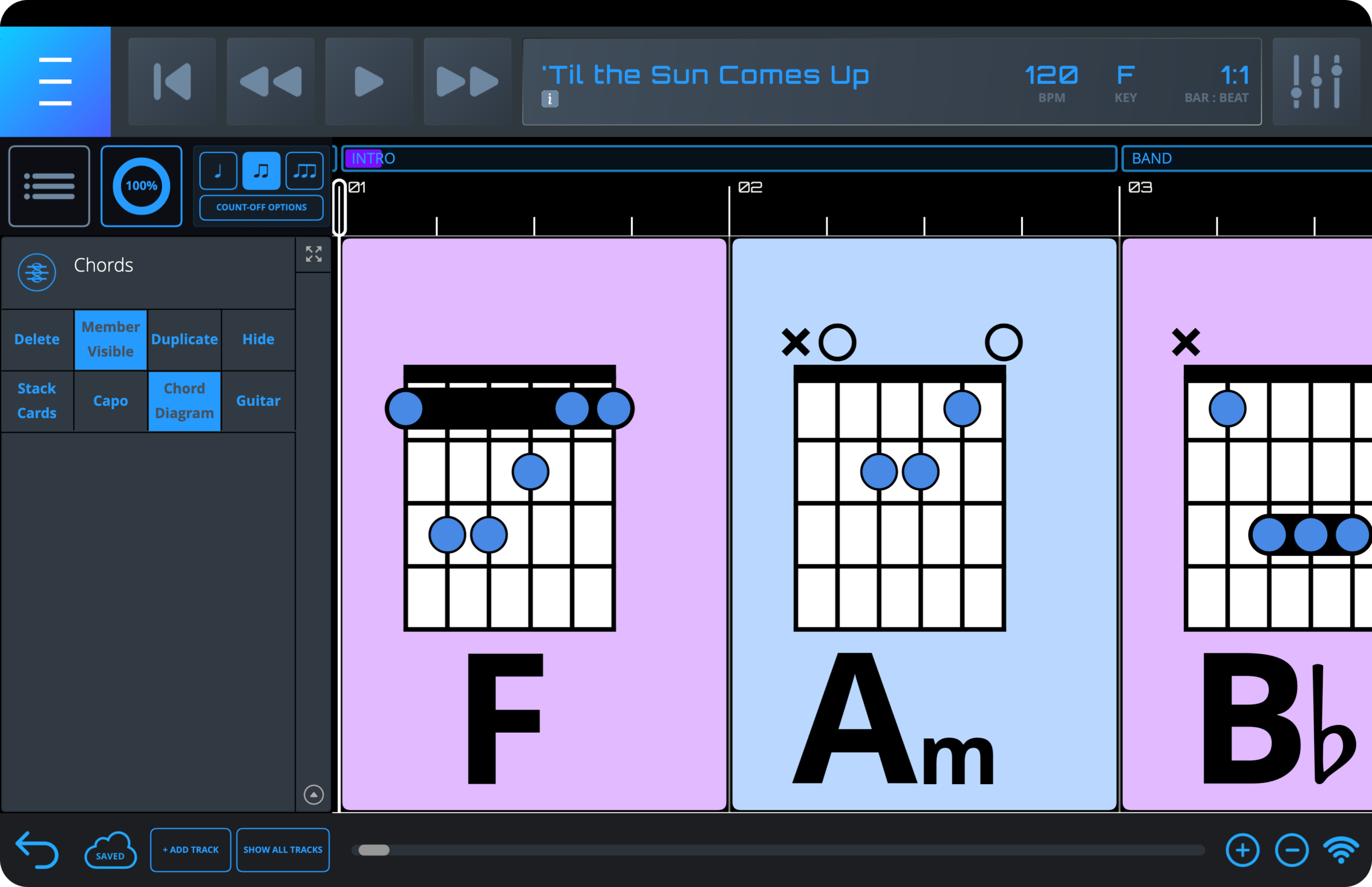 Classroom View Chord Track Classroom View Chord Track